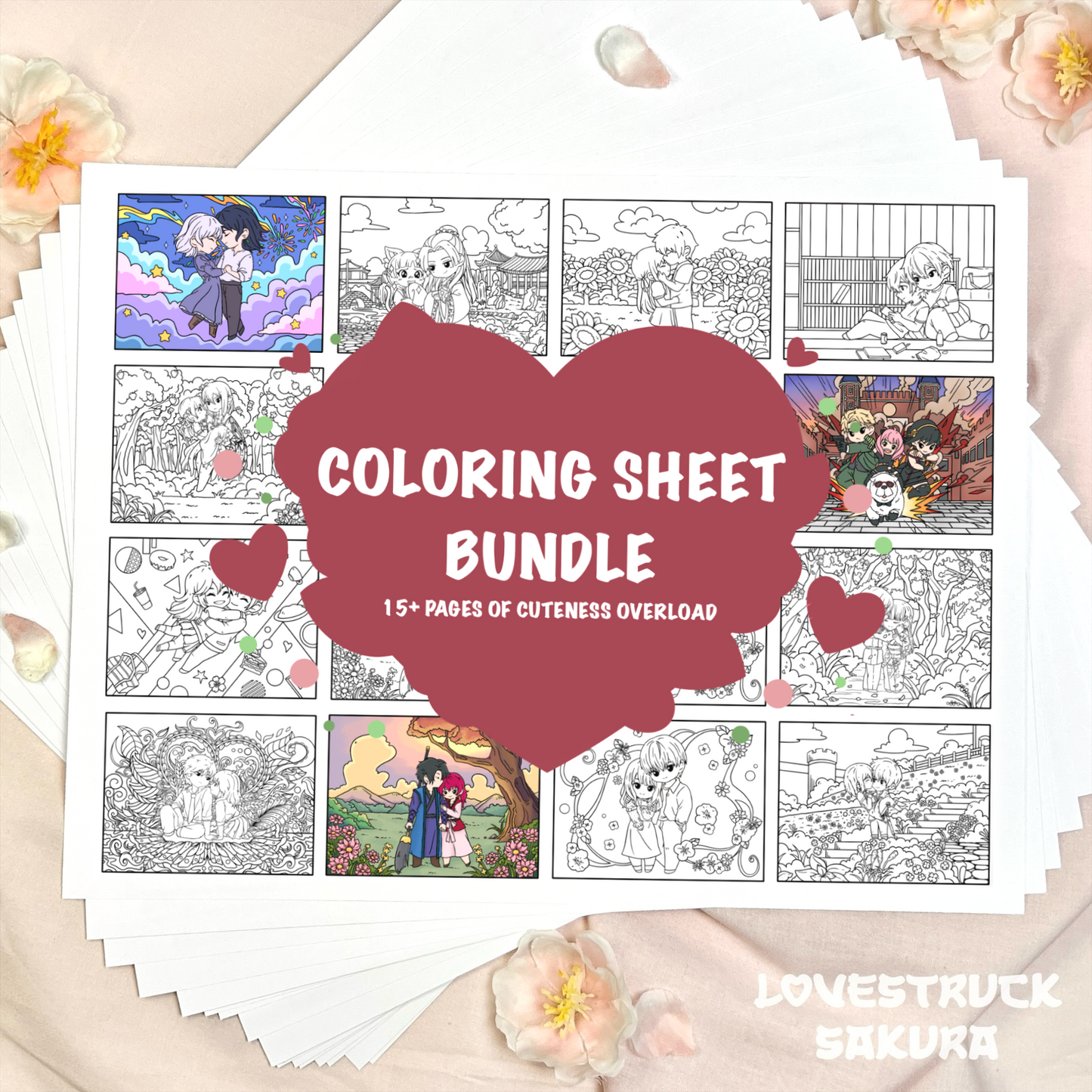 Coloring Sheet Bundle