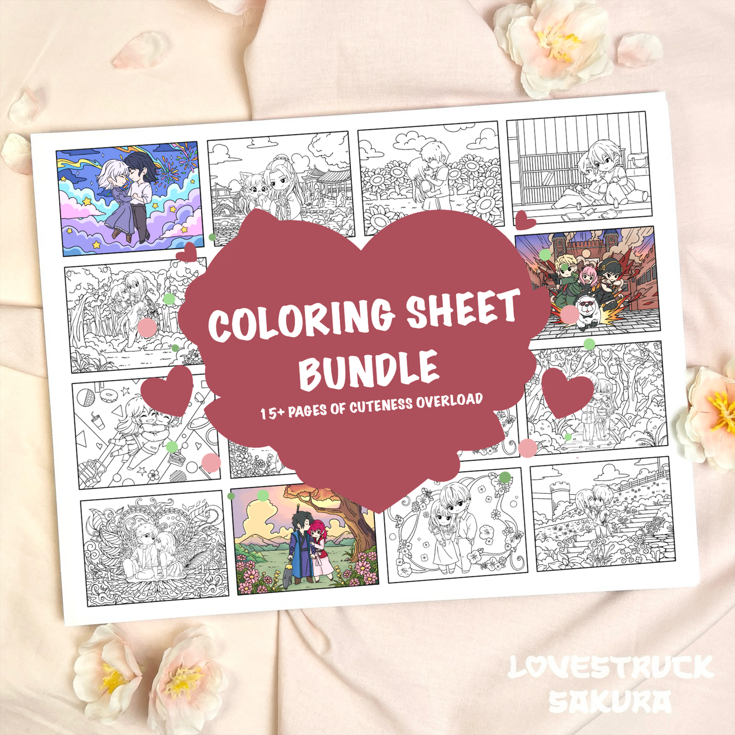 Coloring Sheet Bundle