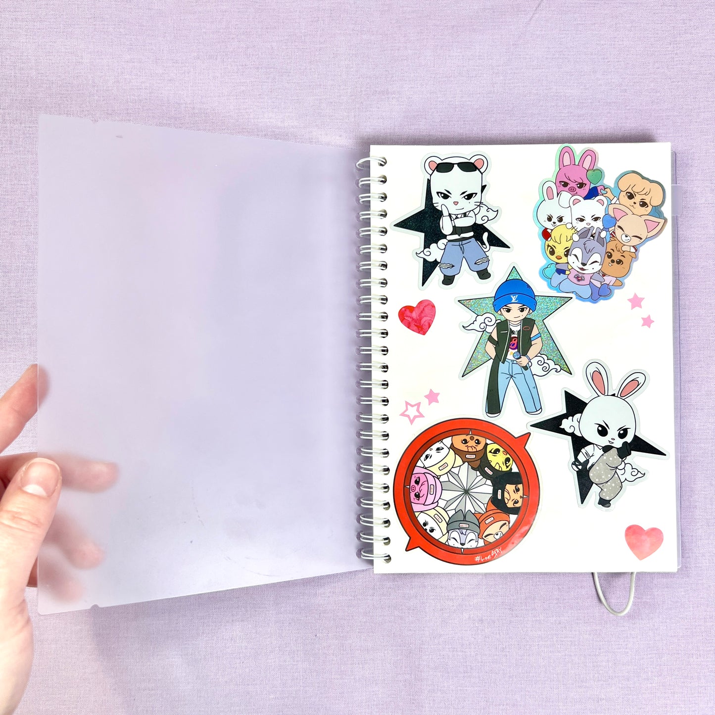 Customizable Sticker Journal