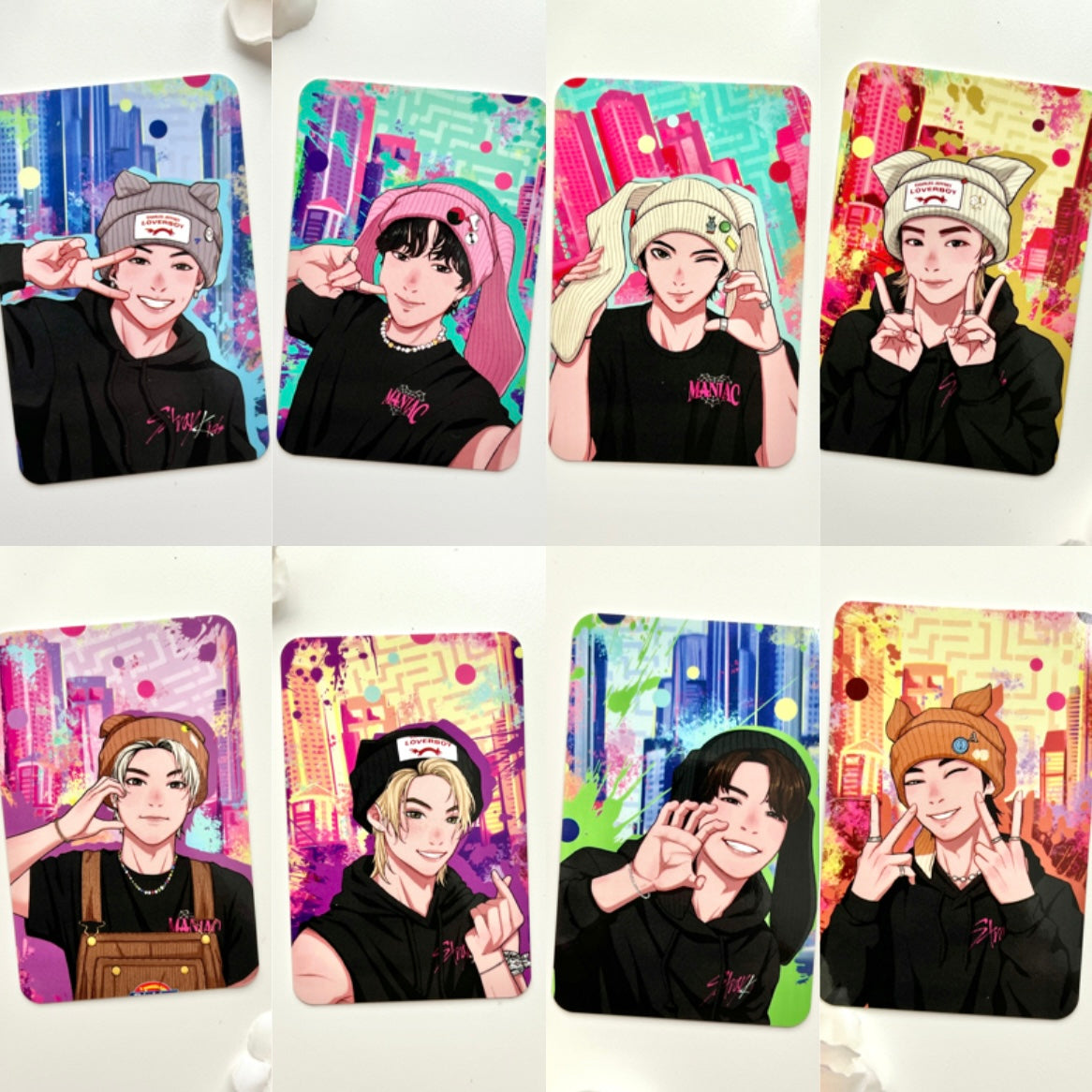 Skz Photocards - Maniac Tour LA Concert