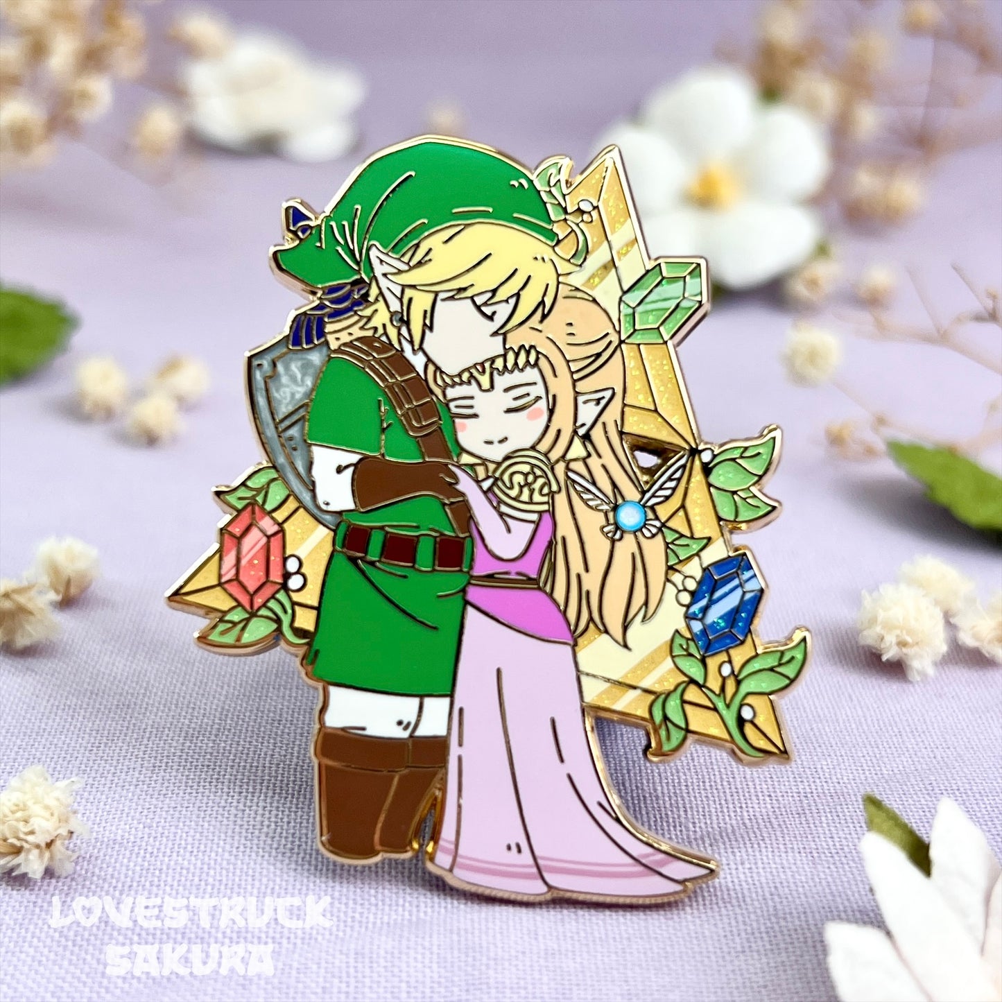 LinkxZelda - Enamel Pin
