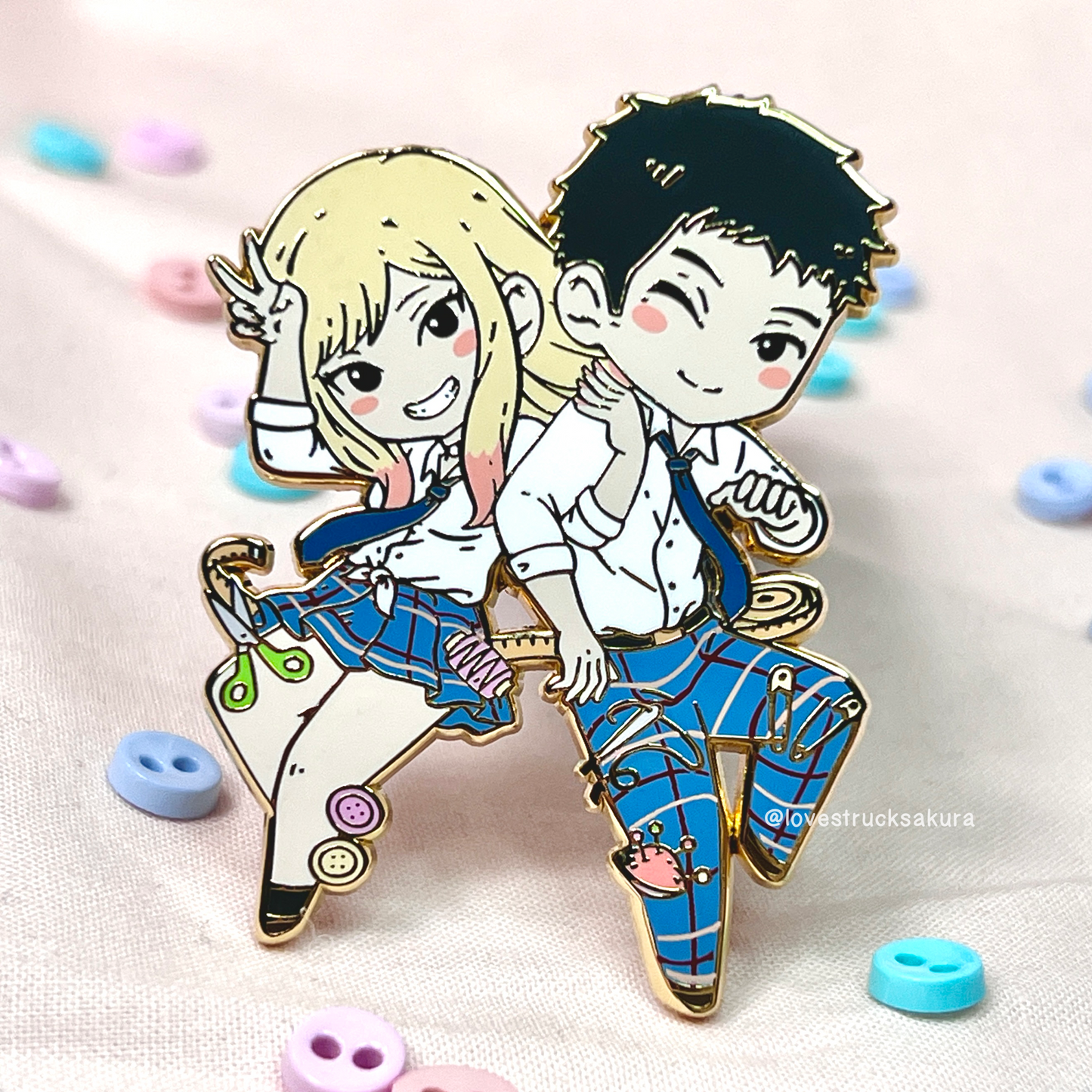 GojoxMarin - Enamel Pin