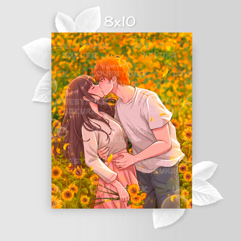 Print - Sunflower Kisses