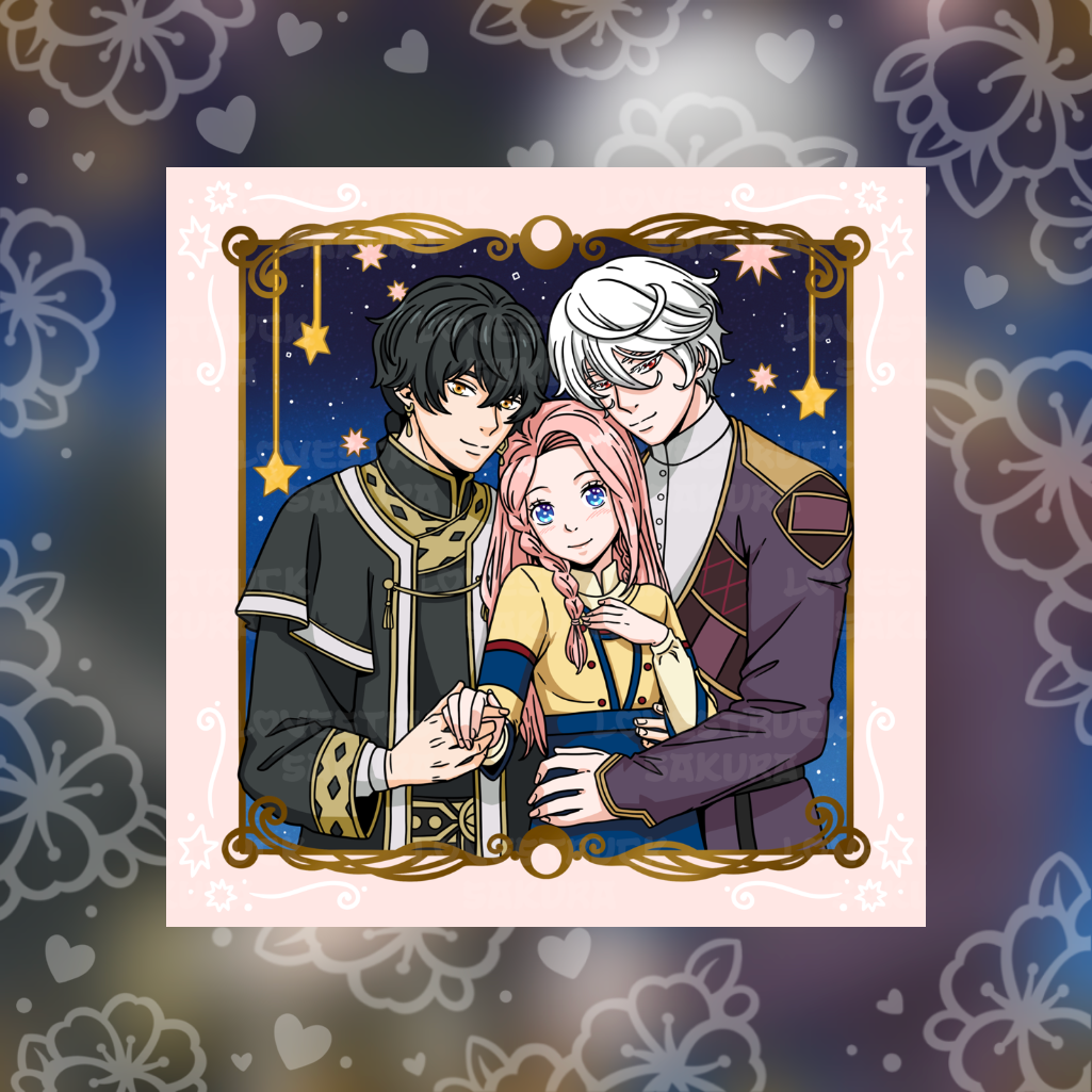 Print - Starry Trio