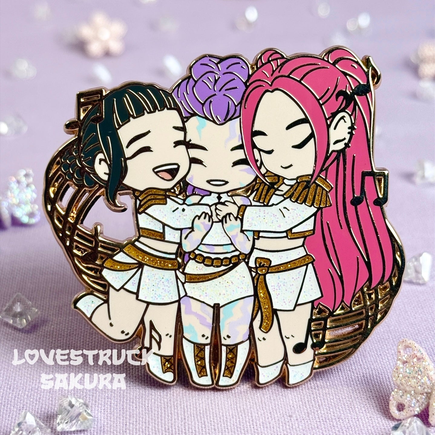 Sisters - Enamel Pin