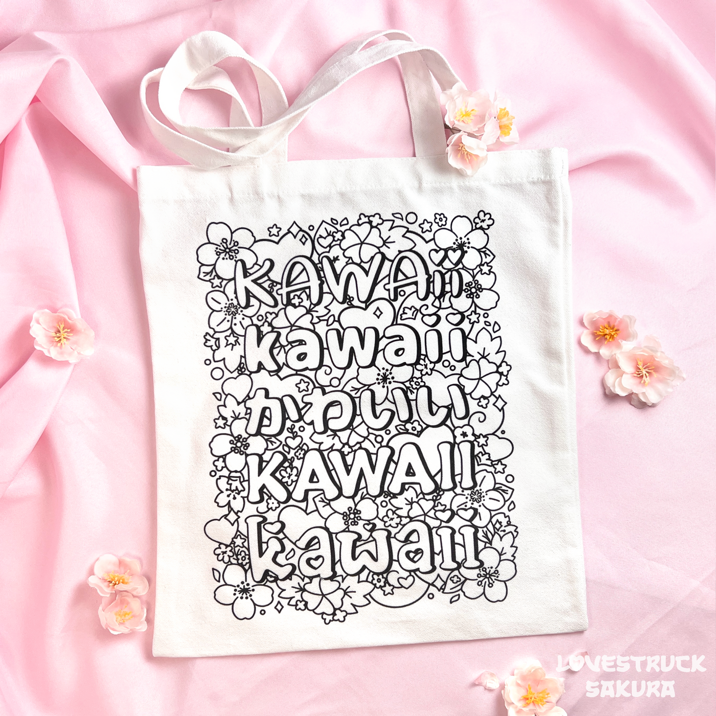 Kawaii - Canvas Tote Bag