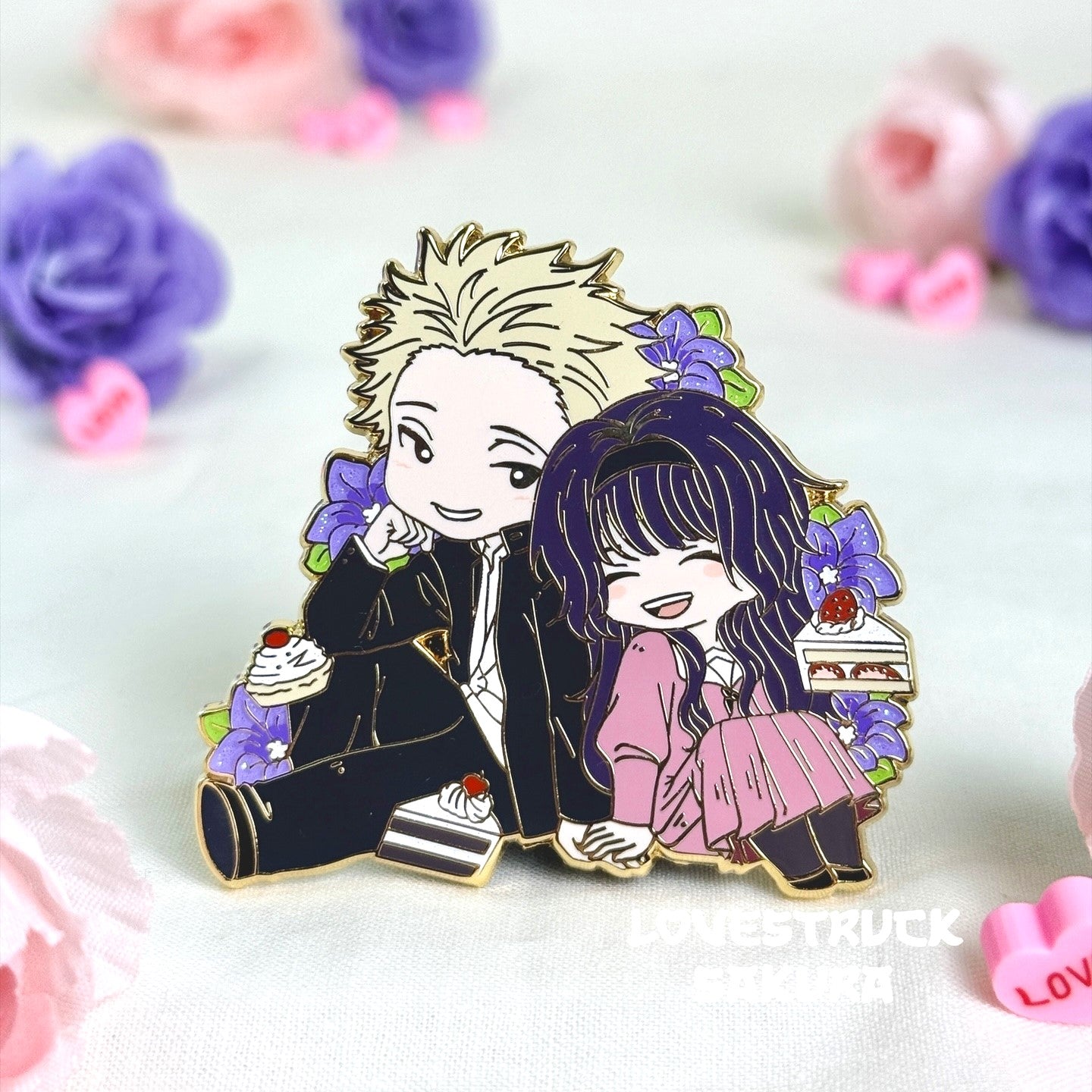 Enamel Pins – Lovestruck Sakura