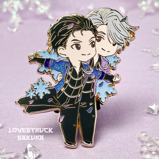 VictorxYuri - Enamel Pin